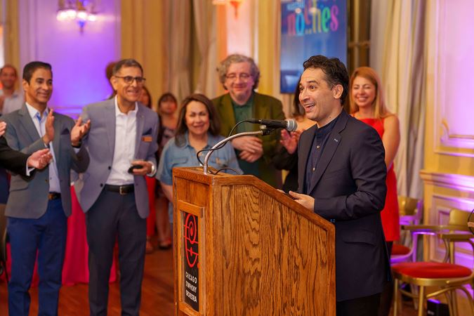 Orozco-Estrada at event