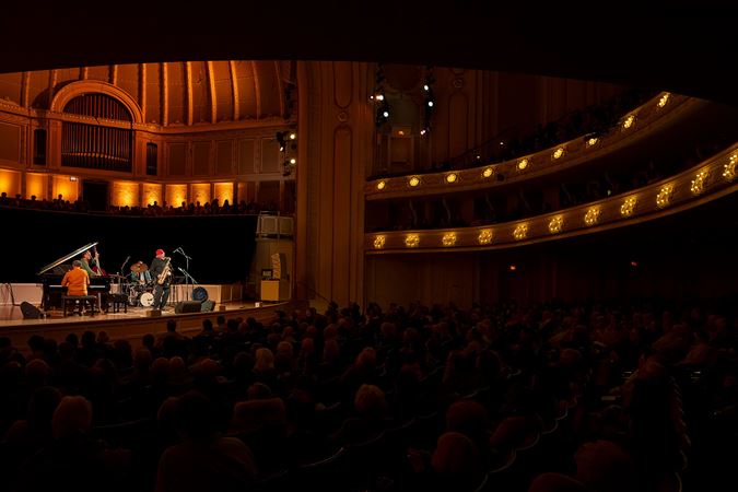 stage from main floor