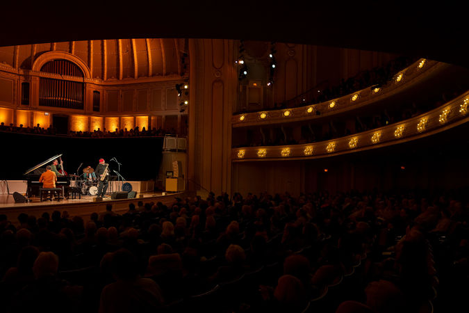 stage from main floor