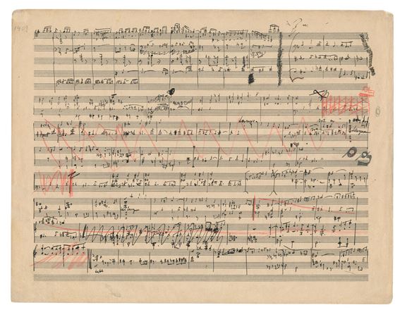 Sketches and drafts of Schoenberg's Pelleas and Melisande