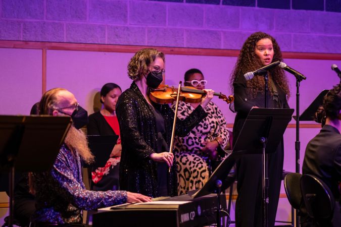 Notes for Peace concert in Buntrock Hall at Symphony Center