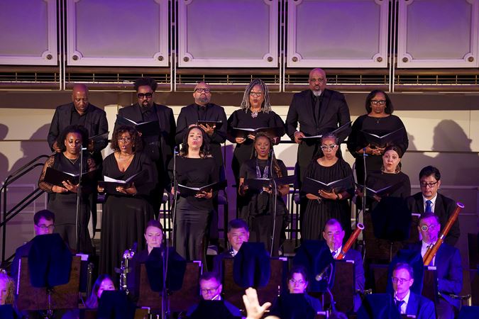 Group shot of the Fred Nelson III Ensemble
