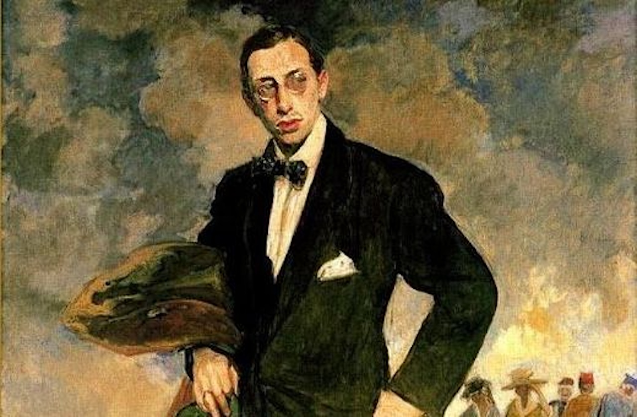 Igor Stravinsky (detail of a 1915 portrait by Jacques-Émile Blanche)