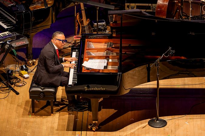 pianist Gonzalo Rubalcaba performs a heartfelt solo tribute to Miles Davis