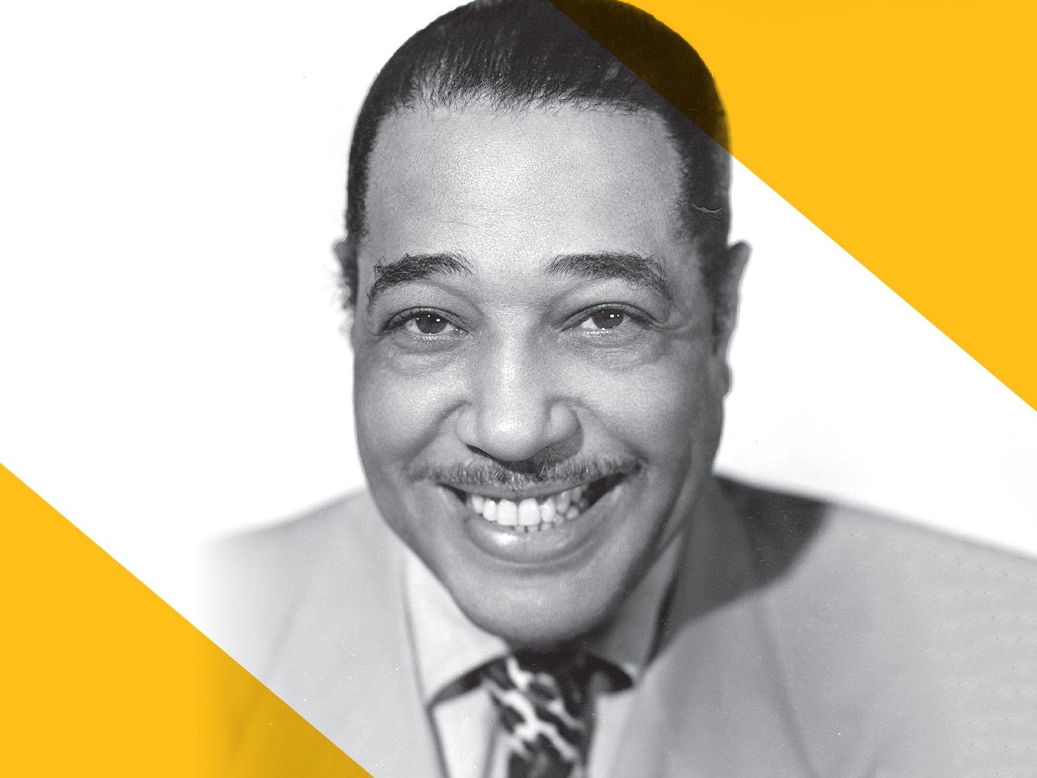 duke ellington smiling
