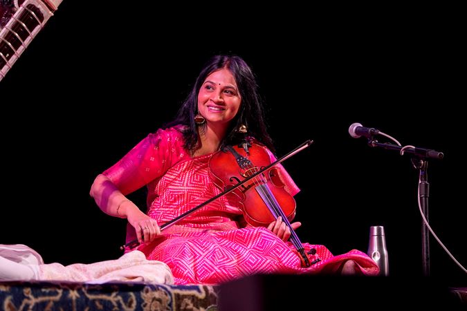 violinist and vocalist Padma Shankar