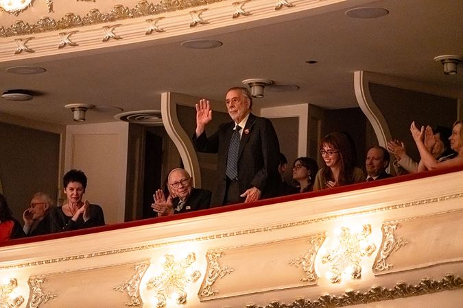Francis Ford Coppola in audience