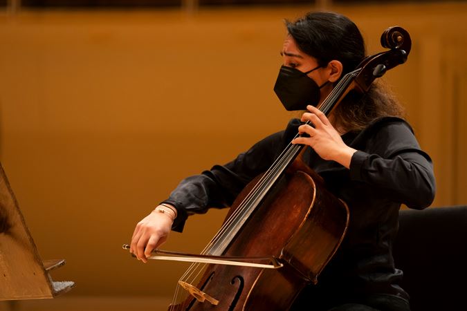 Civic Orchestra of Chicago fellow and CMPI mentor Najette Abouelhadi