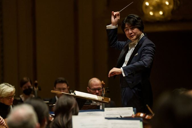 Yamada conducting