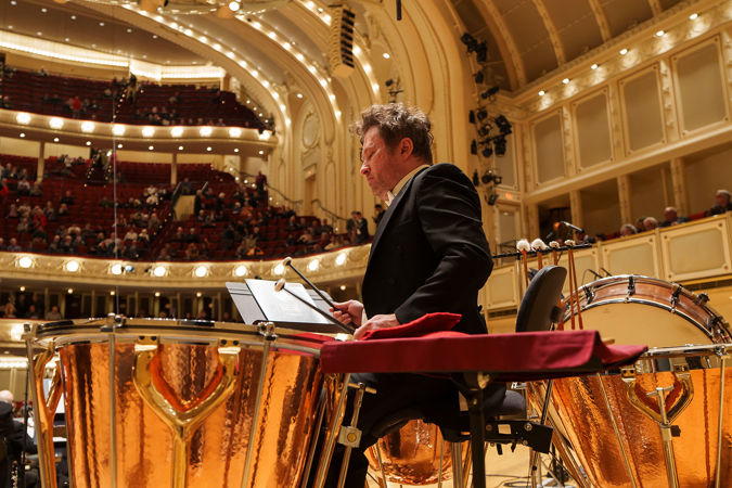 timpani player