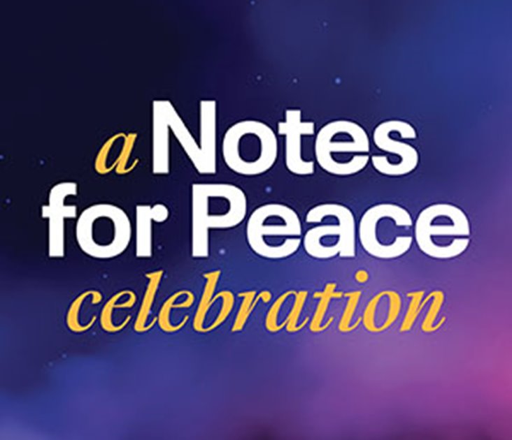 A Notes for Peace Celebration