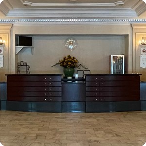 Concessions in first floor lobby