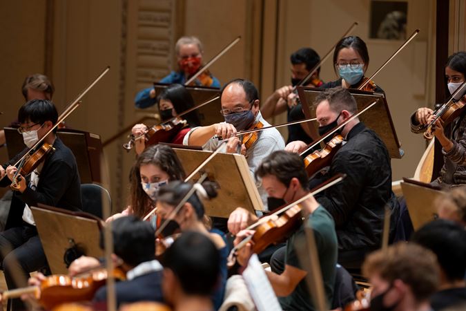 September 2021 Civic Orchestra of Chicago Reading Session