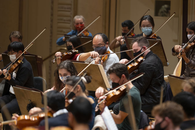September 2021 Civic Orchestra of Chicago Reading Session
