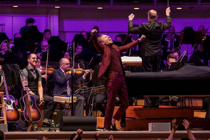 Cody Fry celebrating